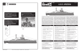 Revell 1-426 USS Arizona Battleship El manual del propietario