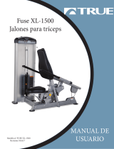 True Fitness Fuse XL-0900 Manual de usuario