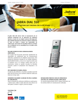 Jabra DIAL 550 Ficha de datos