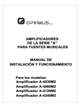 Optimus A-4030M2 Manual de usuario