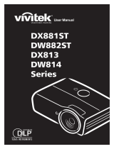 Vivitek DX881ST Manual de usuario