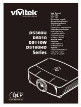 Vivitek D5010-WNL Manual de usuario