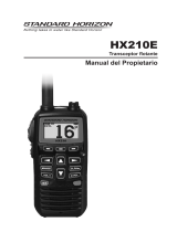 Standard Horizon HX210E El manual del propietario