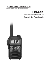 Standard Horizon HX40E El manual del propietario