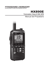 Standard Horizon HX890E El manual del propietario