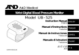 AND UB-525 Manual de usuario