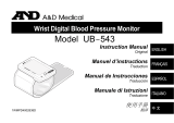 AND UB-543 Manual de usuario