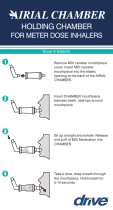 Drive Medical Airial Holding Chamber El manual del propietario