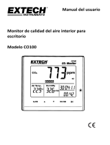 Extech Instruments CO100 Manual de usuario