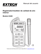 Extech Instruments EA80 Manual de usuario