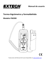 Extech Instruments FM200 Manual de usuario