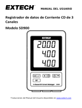 Extech Instruments SD900 Manual de usuario