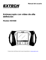 Extech Instruments HDV600 Manual de usuario