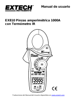 Extech Instruments EX810 Manual de usuario