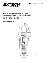 Extech Instruments EX623 Manual de usuario