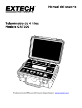 Extech Instruments GRT300 Manual de usuario