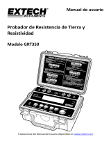 Extech Instruments GRT350 Manual de usuario