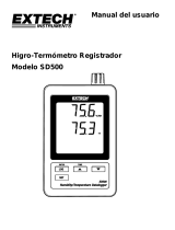 Extech Instruments SD500 Manual de usuario