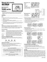 Extech Instruments 445706 Manual de usuario