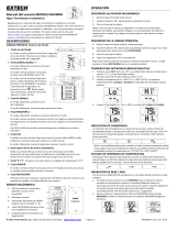 Extech Instruments RH200W-T Manual de usuario