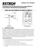 Extech Instruments WTH600-KIT Manual de usuario