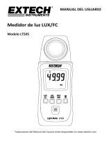 Extech Instruments LT505 Manual de usuario