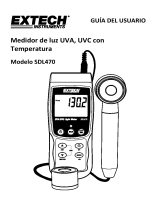 Extech Instruments SDL470 Manual de usuario