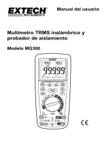 Extech Instruments MG300 Manual de usuario
