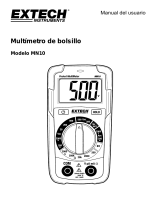 Extech Instruments MN10 Manual de usuario