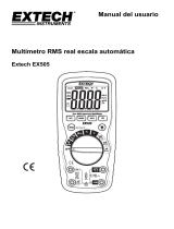 Extech Instruments EX505 Manual de usuario