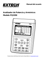 Extech Instruments PQ3350 Manual de usuario