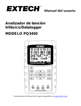 Extech Instruments PQ3450 Manual de usuario
