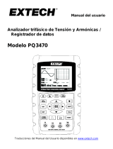 Extech Instruments PQ3470-2 Manual de usuario