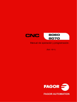 Fagor Laser 8060 CNC Manual de usuario