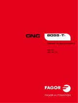 Fagor CNC 8055 for lathes Manual de usuario