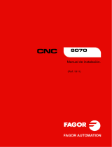 Fagor CNC 8070 BL Manual de usuario