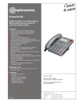 Amplicomms PowerTel 96 Instrucciones de operación