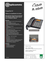 Amplicomms PowerTel 57 Instrucciones de operación