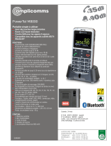 Amplicomms PowerTel M8000 Instrucciones de operación