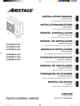 Fujitsu AJH054LCLAH Guía de instalación