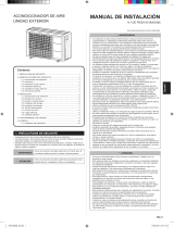 Fujitsu AOHG22KATA Guía de instalación