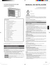 Fujitsu AOUG12LZAH1 Guía de instalación