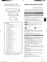 Fujitsu ARU48RGLX Guía de instalación