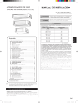 Fujitsu ARXG12KHTAP Guía de instalación