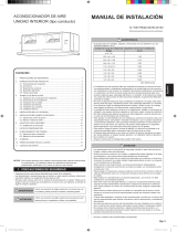 Fujitsu ARXG45KHTA Guía de instalación