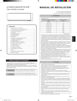 Fujitsu ASYG09KMCC Guía de instalación