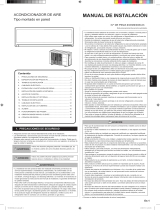 Fujitsu ASYG07KPCA Guía de instalación