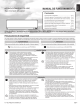 Fujitsu ASHG09LZCA Instrucciones de operación