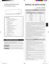 Fujitsu RSG18KMTA Guía de instalación