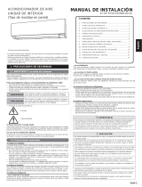Fujitsu ASU15RLF1 Guía de instalación